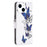 For iPhone 14 Leather Case Pattern Printing Wallet Stand Flip Mobile Cover - Butterflies - 7