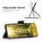 For iPhone 14 Pro Max Leather Case Pattern Printing Wallet Stand Flip Mobile Cover - Panda - 2