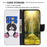For iPhone 14 Pro Max Leather Case Pattern Printing Wallet Stand Flip Mobile Cover - Panda - 3