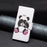 For iPhone 14 Pro Max Leather Case Pattern Printing Wallet Stand Flip Mobile Cover - Panda - 4