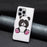 For iPhone 14 Pro Max Leather Case Pattern Printing Wallet Stand Flip Mobile Cover - Panda - 5