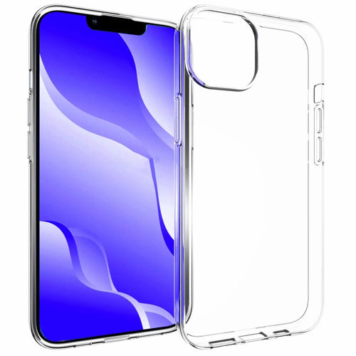 For iPhone 14 6.1 inch Anti-fall Phone Case Precise Cutouts Waterproof TPU Cellphone Cover Drop-resistant Back Case - 1
