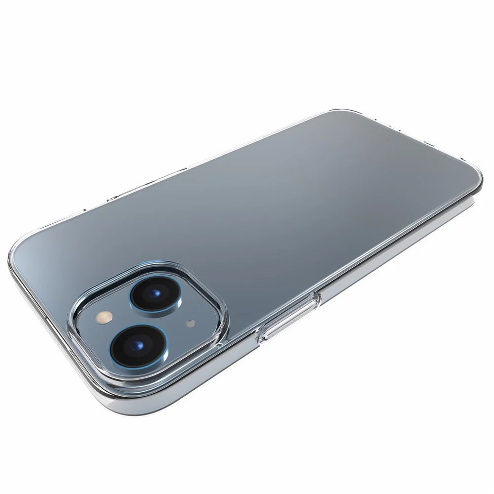 For iPhone 14 6.1 inch Anti-fall Phone Case Precise Cutouts Waterproof TPU Cellphone Cover Drop-resistant Back Case - 2