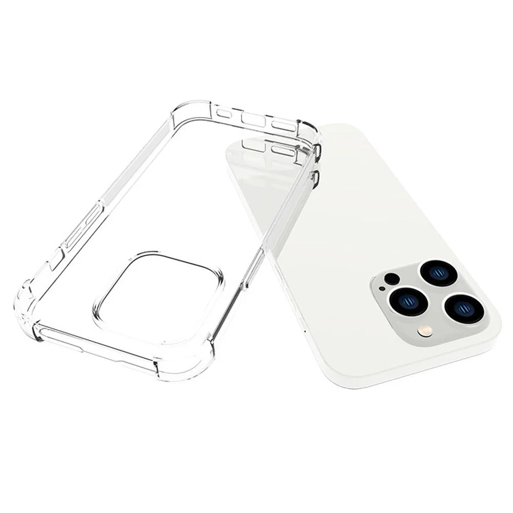 For iPhone 14 Pro 6.1 inch Anti-scratch Phone Case Precise Cutouts Four Corners Drop-resistant Back TPU Case - 2