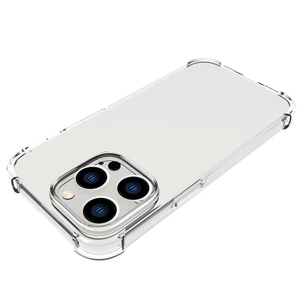 For iPhone 14 Pro 6.1 inch Anti-scratch Phone Case Precise Cutouts Four Corners Drop-resistant Back TPU Case - 3