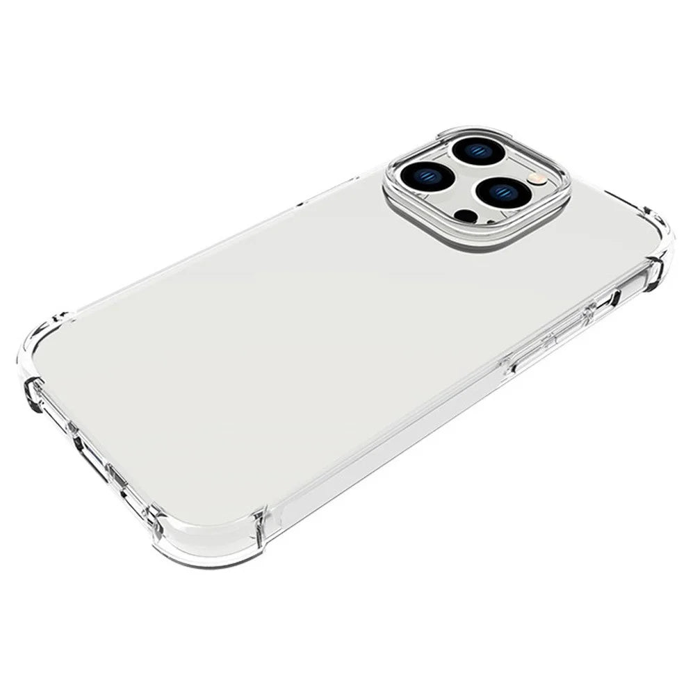 For iPhone 14 Pro 6.1 inch Anti-scratch Phone Case Precise Cutouts Four Corners Drop-resistant Back TPU Case - 4