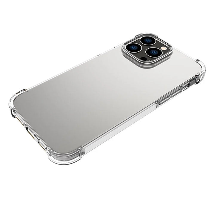For iPhone 14 Pro Max 6.7 inch Anti-scratch Phone Case TPU Clear Protective Cellphone Cover Precise Cutouts Four Corners Drop-resistant Back Case - 4