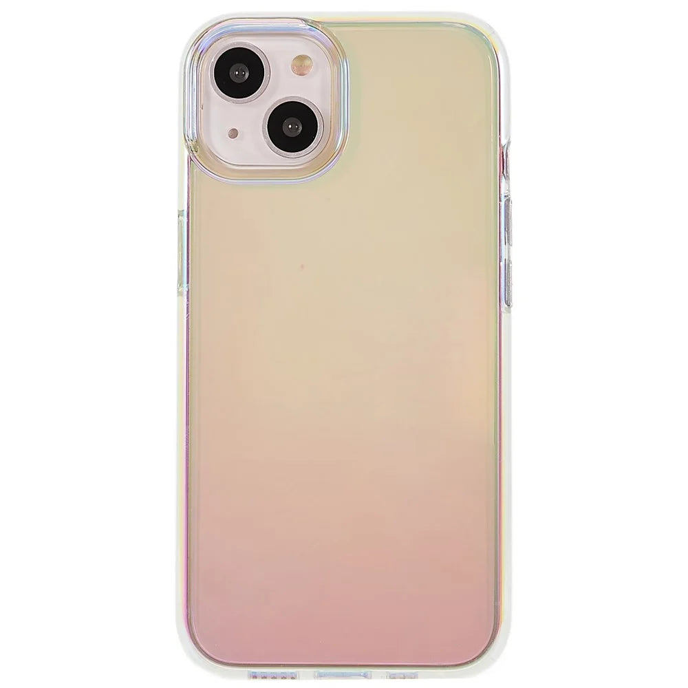 For iPhone 13 6.1 inch Electroplating PC + TPU Hybrid Phone Case Thickened Anti-Drop Protection Back Cover - Purple - 2