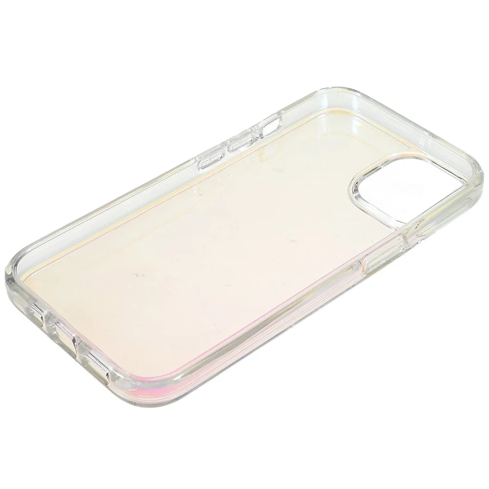 For iPhone 13 6.1 inch Electroplating PC + TPU Hybrid Phone Case Thickened Anti-Drop Protection Back Cover - Purple - 7