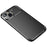 For iPhone 14 6.1 inch Carbon Fiber Texture Shockproof Cover Soft TPU Comfortable Grip Phone Case - Black - 2