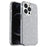 Glittery Powder Smart Phone Case for iPhone 14 Pro 6.1 inch, Anti-drop TPU Edge + PC Back Cover - Grey - 1