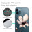 For iPhone 14 Pro 6.1 inch Anti-fall Pattern Printing Clear Design Back Case IMD Soft TPU Wear-resistant Protective Phone Case - Flowers - 3