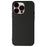 For iPhone 14 Pro Max 6.7 inch Anti-fall Ultra-thin Phone Case Carbon Fiber Texture Protective Cover PU Leather Coated Cellphone Hybrid Back Shell - Black - 1
