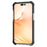 For iPhone 14 Pro Case Four Corners Anti Drop Clear TPU + TPE + PC Phone Cover - Transparent Black - 4