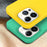 For iPhone 14 Pro 6.1 inch Starry Sky Series Biodegradable Phone Case Wheat Straw + TPU Scratch-resistant Matte Back Shell - Green - 4