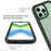 For iPhone 14 Pro Max 6.7 inch PC + TPU Full Protection Phone Case Drop-proof Cover with PET Screen Protector - Black - 3