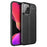 For iPhone 14 Pro 6.1 inch Litchi Texture Shockproof Cover Flexible TPU Shockproof Anti-Scratch Heat Dissipation Case - Black - 1