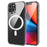 For iPhone 14 6.1 inch Wireless Charging Hard Acrylic+Soft TPU Phone Case Corner Protection High Impact Protective Clear Shell - 1