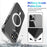For iPhone 14 6.1 inch Wireless Charging Hard Acrylic+Soft TPU Phone Case Corner Protection High Impact Protective Clear Shell - 4
