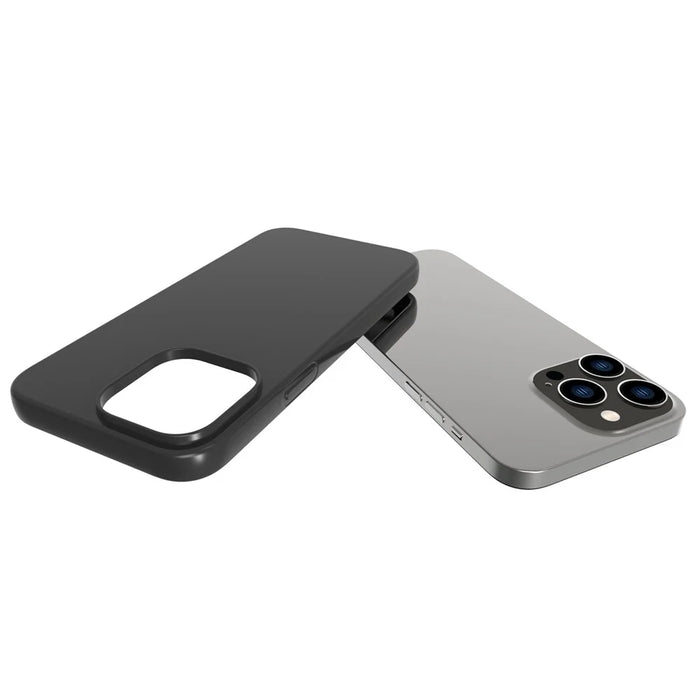 For iPhone 14 Pro Max 6.7 inch Soft TPU Matte Finish Coating Phone Case Lightweight Back Cover - 6