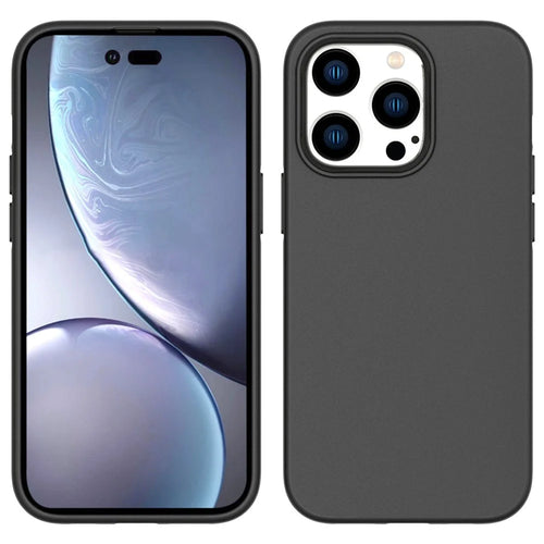 For iPhone 14 Pro 6.1 inch Anti-Scratch Soft TPU Cover Matte Finish Lightweight Phone Cover - 1