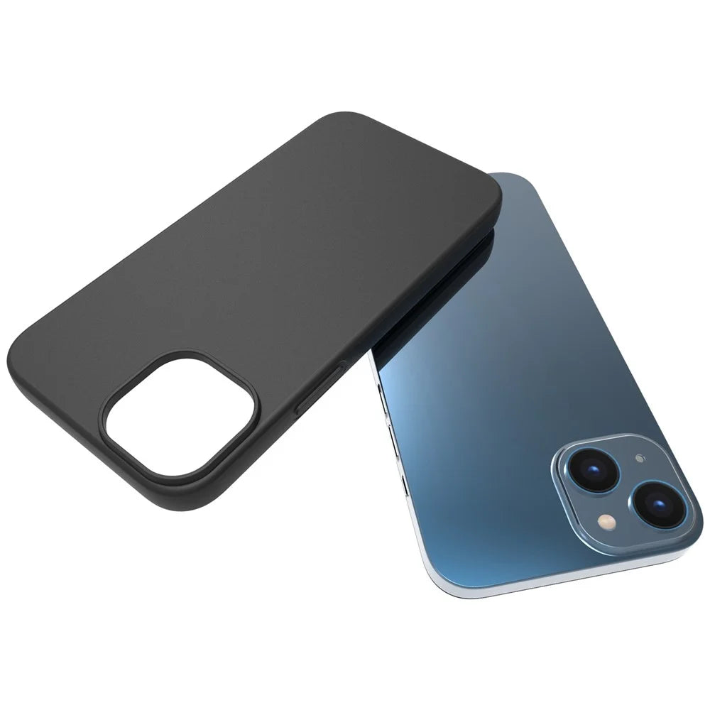 For iPhone 14 6.1 inch Non-Slip Matte Finish Cover Soft TPU Shock-Absorption Protective Case - 6