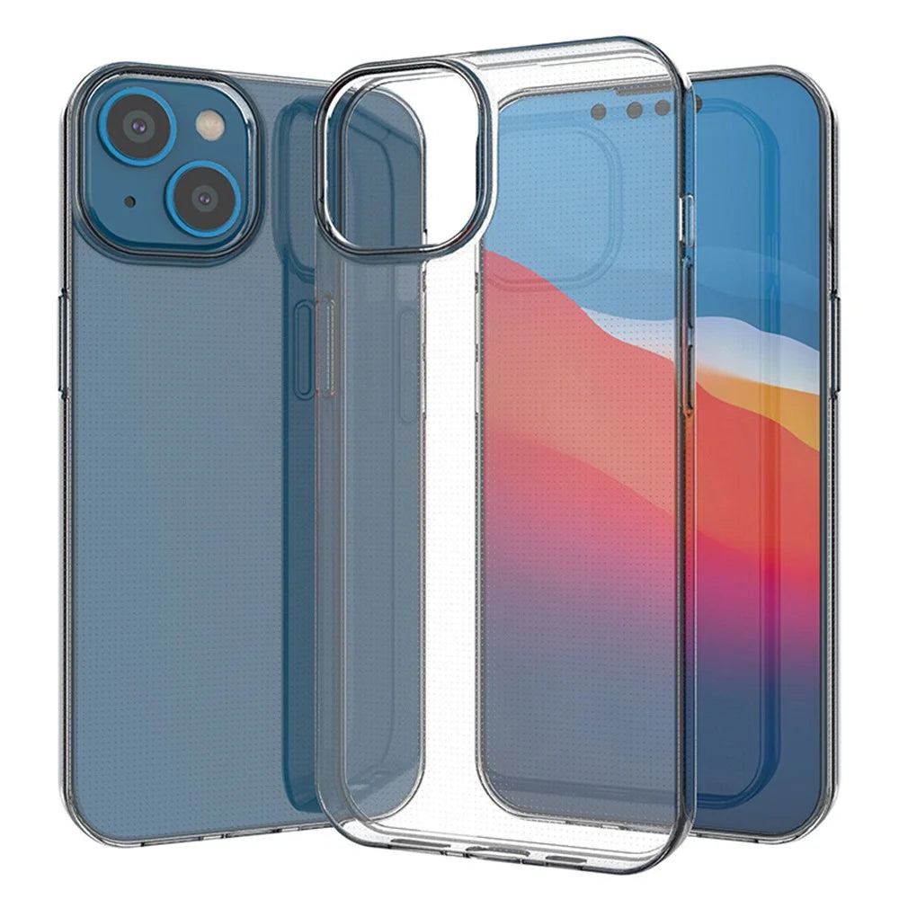 For iPhone 14 6.1 inch TPU Mobile Phone Case 1.0mm Ultra-Thin Anti-Scratch Phone Protection Cover - 4