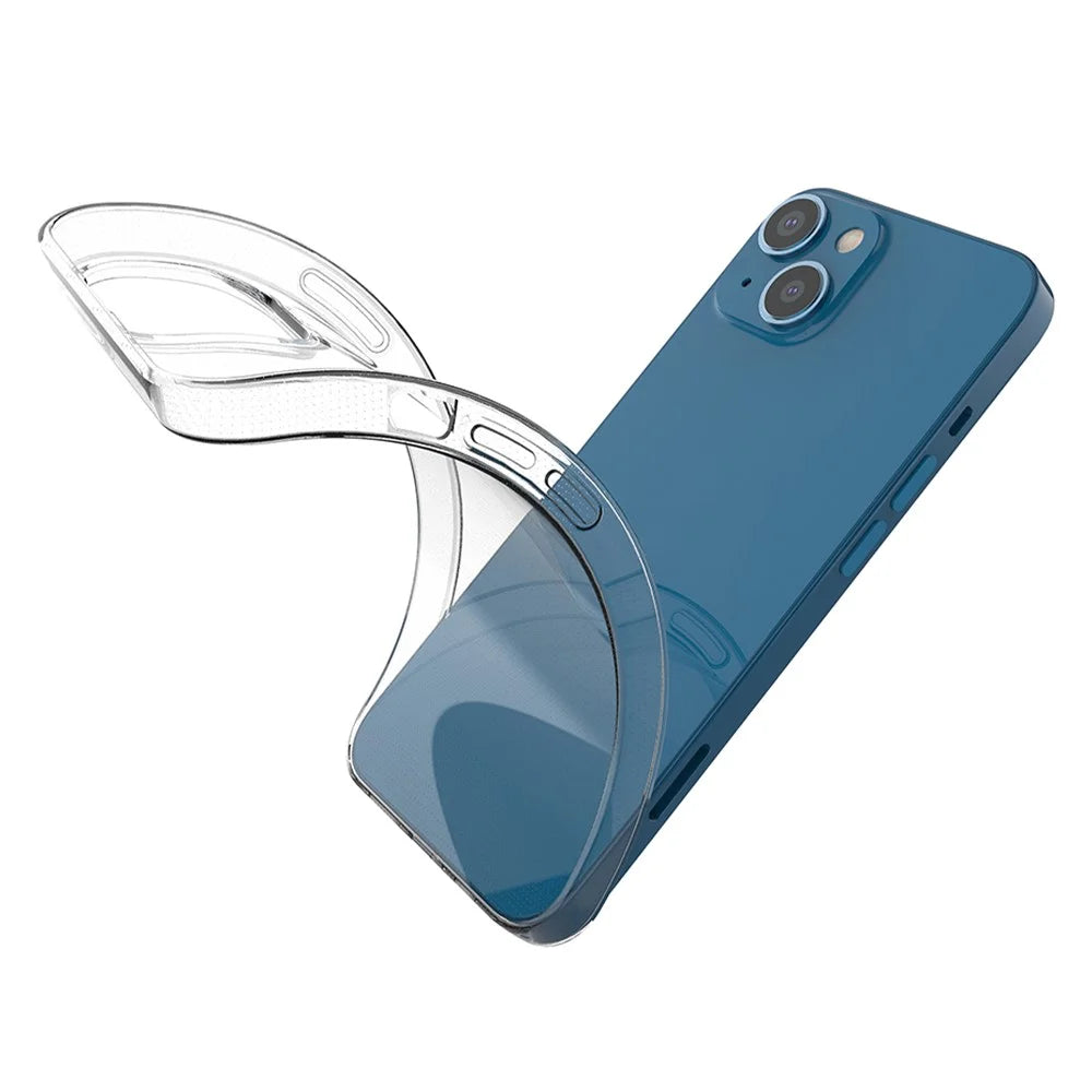 For iPhone 14 6.1 inch TPU Mobile Phone Case 1.0mm Ultra-Thin Anti-Scratch Phone Protection Cover - 6