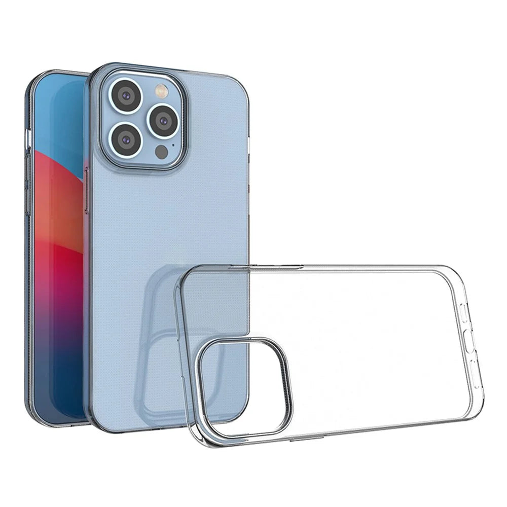 Transparent TPU Case for iPhone 14 Pro Max 6.7 Inch, 1.0mm Ultra-Thin Drop-Proof Phone Protective Cover - 3