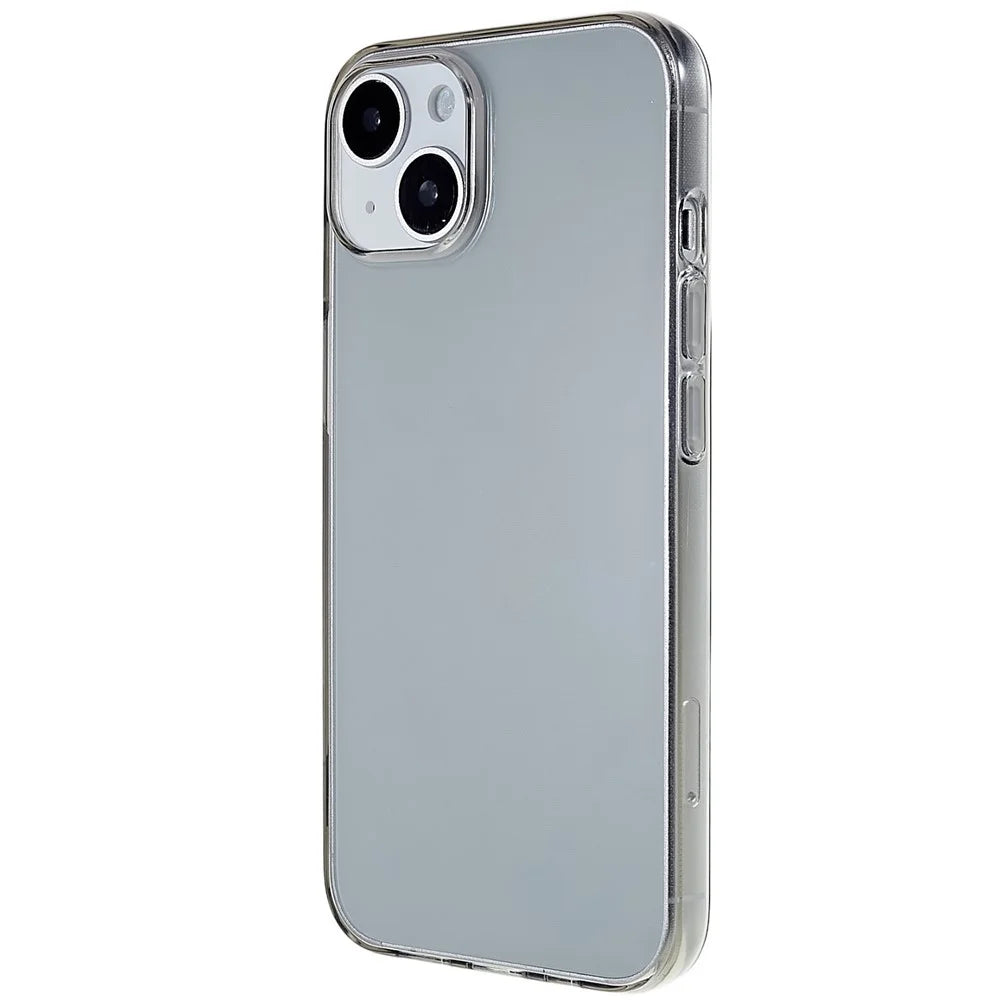 Scratch Proof Phone Case for iPhone 14 6.1 inch, HD Clear TPU Mobile Phone Shell - Transparent Black - 3