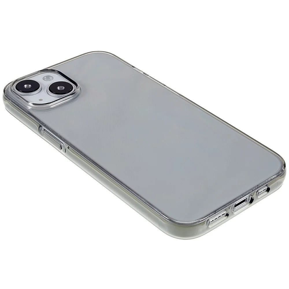Scratch Proof Phone Case for iPhone 14 6.1 inch, HD Clear TPU Mobile Phone Shell - Transparent Black - 5