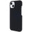 For iPhone 14 6.1 inch Anti-wear Anti-scratch Hard PC Back Protective Case Anti-fall Rubberized Glossy Surface Cover - Black - 3
