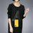 Anti-scratch Protective Phone Cover for iPhone 14 Pro 6.1 inch, Wheat Straw + TPU Case with Adjustable Lanyard - Yellow - 4