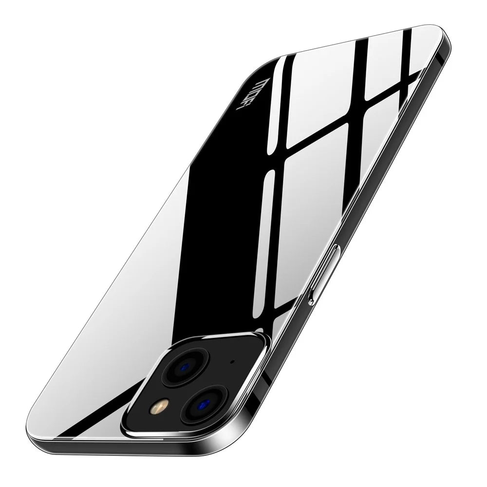 MOFI Transparent Slim Phone Case for iPhone 14 6.1 inch, Shockproof Flexible TPU Back Cover - 4