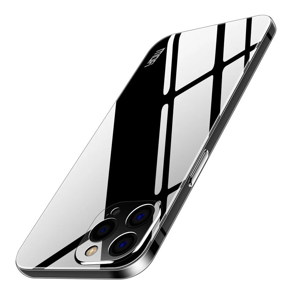 MOFI For iPhone 13 Pro Max 6.7 inch Transparent TPU Phone Case Anti-fall Shockproof Cell Phone Cover - 4