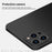 MOFI Shield Matte Series for iPhone 14 Pro Max 6.7 inch Ultra Thin Phone Case Anti-fingerprint PC Cover - Black - 5