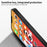 MOFI Shield Matte Series for iPhone 14 Plus 6.7 inch Drop Protection Phone Case Hard PC Back Cover - Black - 4