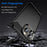 For iPhone 14 Pro 6.1 inch Brushed Carbon Fiber Texture Light Thin TPU Case Well-protected Mobile Phone Cover - Black - 3