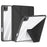 DUX DUCIS for iPad Pro 12.9 (2022) / (2021) / (2020)Case Detachable Leather+PC+TPU Anti-drop Tablet Cover with V-fold Stand - Black - 1