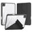 DUX DUCIS for iPad Pro 12.9 (2022) / (2021) / (2020)Case Detachable Leather+PC+TPU Anti-drop Tablet Cover with V-fold Stand - Black - 2