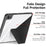 DUX DUCIS for iPad Pro 12.9 (2022) / (2021) / (2020)Case Detachable Leather+PC+TPU Anti-drop Tablet Cover with V-fold Stand - Black - 6