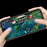 For iPhone 14 HD Clear Anti-shock Phone Case Detachable 2-in-1 Double-sided Tempered Glass Scratch-resistant Phone Cover - Black - 6