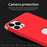 MOFI Guard Series For iPhone 13 Pro Max 6.7 inch Back Cover Detachable 3-in-1 Electroplating Hard PC Protective Case - Red - 2