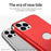 MOFI Guard Series For iPhone 13 Pro Max 6.7 inch Back Cover Detachable 3-in-1 Electroplating Hard PC Protective Case - Red - 6