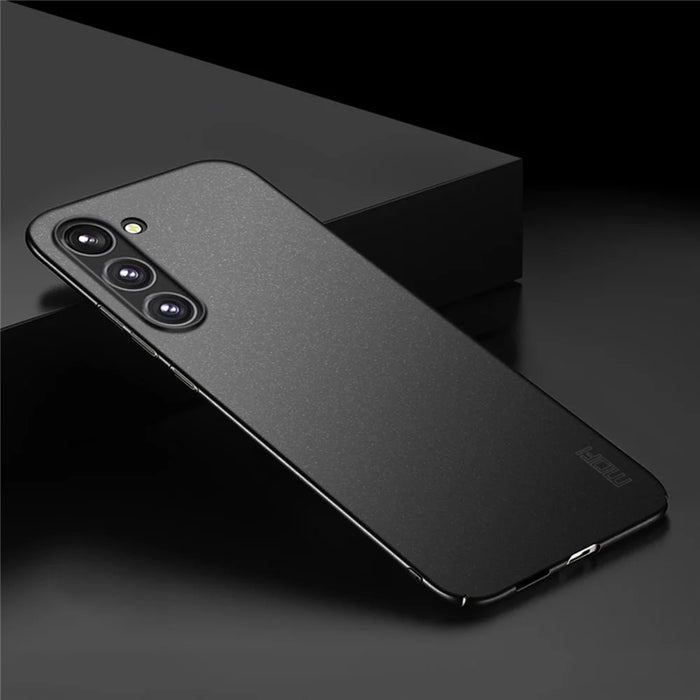 MOFI Shield Matte Series for Samsung Galaxy S23 Hard PC Phone Case Anti-fingerprint Drop-proof Cover - Black - 2