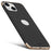 MOFI Guard Series Back Cover for iPhone 14, Detachable 3-in-1 Electroplating Hard PC Protective Case - Black - 1
