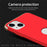 MOFI Guard Series Back Cover for iPhone 14, Detachable 3-in-1 Electroplating Hard PC Protective Case - Black - 5