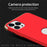 MOFI Guard Series Electroplating Back Cover for iPhone 14 Pro, Scratch Proof Detachable 3-in-1 Hard PC Phone Case - Black - 5