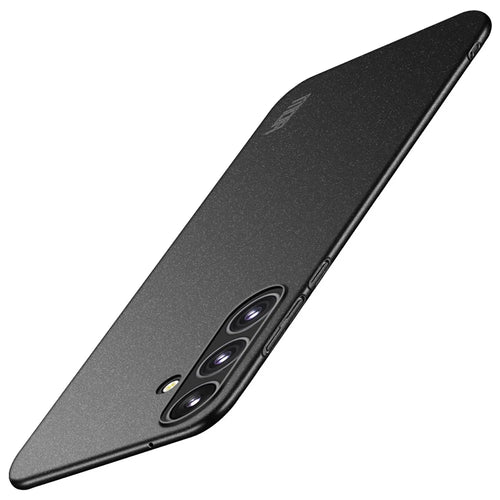 MOFI Shield Matte Series For Samsung Galaxy A34 5G Anti-Fingerprint Phone Case Ultra-Thin Hard PC Cover - Black - 1
