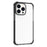 For iPhone 15 Pro Max Case Four Corners Anti Drop Clear TPU + TPE + PC Phone Cover - Black - 3